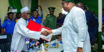 Plateau Gov-elect, Bar Caleb Mutfwang running mate, receive Certificate of Return