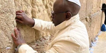 Plateau South Senator elect AVM Napoleon Bali visits holy land ,prays for Caleb Mutfwang ,progress of Plateau 