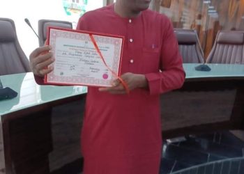 Senator-elect Plang gets Certificate of Return, promises quality representation
