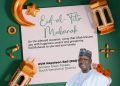 Plateau South Senator elect AVM Bali rtd  felicitates  with Muslims 