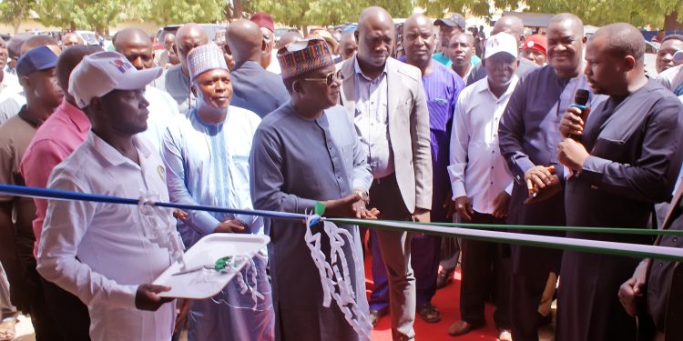 Jubilation in Langtang North as Gov Lalong commissions projects embarked upon by Hon Zulfa