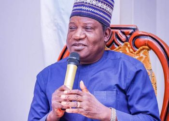 Plateau Gov elect Caleb Mutfwang felicitates with Gov Lalong @60