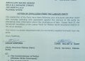 Plateau Labour party expels Hon Abdullahi Salihu Adamu for anti party activities