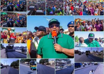 Gov Mutfwang inspects road projects , reiterates commitment to peace and unity