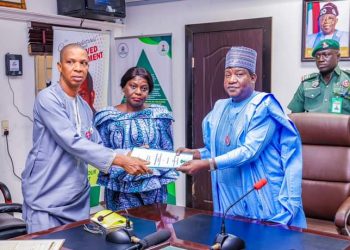 LABOUR MINISTER RECIEVES NSITF FACT-FINDING REPORT