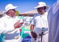 Labour Minister Bar Lalong tees off at Governors golf tournament in Jos