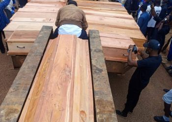 Anguish ,weeping as Plateau community buries 27 persons killed in Riyom