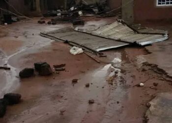 Rainstorm destroys  several  houses in Shimankar District  Shendam  LGA of Plateau