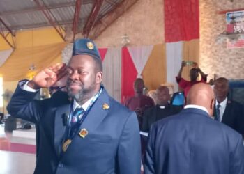 Langtang North Council Boss Hon Pirfa Tyem decorated Boys’ Brigade Battalion Grand Patron