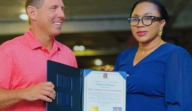 KOSSIPA CEO, Hajiya Aisha Omade, Bags Two International Awards in Canada