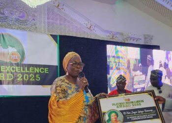 Plateau information commissioner Ramnap Bags 2025 Excellence Award