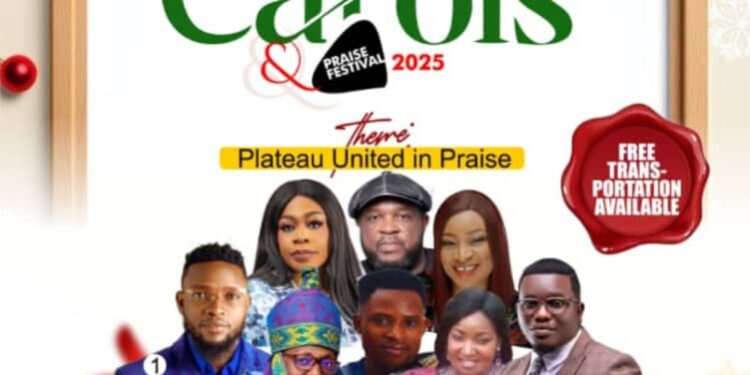 All Set as Plateau State Finalises Comprehensive Preparations for the 2025 Unity Christmas Carols and Praise Festival
