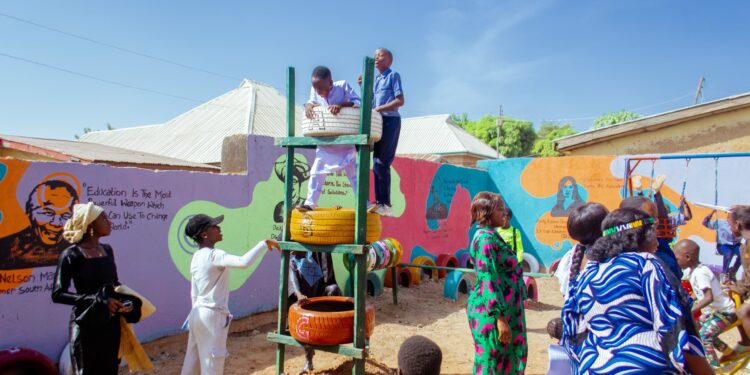 SELI Builds and Commissions Two Educational Playgrounds to Inspire Learning for 500 Children in Plateau
