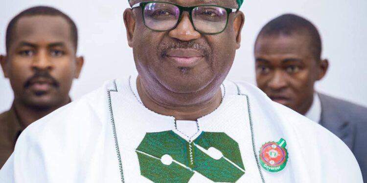 Riyom Council Boss Hon Bature Sati Shuwa felicitates with Gov Mutfwang on his formal reception into the APC