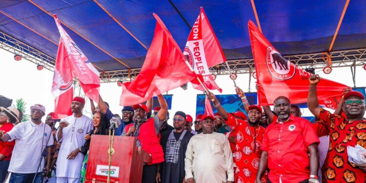 A New Flag, A Clear Intention. Chima Amadi Joins APP to Run for Imo Governor