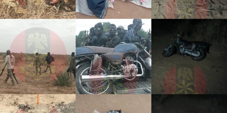 TROOPS OF OPHK SUSTAIN OFFENSIVE PRESSURE, NEUTRALISE TERRORIST, RECOVER ARMS , LOGISTICS ITEMS