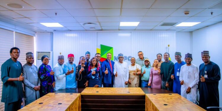 SPE Nigeria Council Leadership Pays Courtesy Visit to NNPC GCEO Bashir Bayo Ojulari