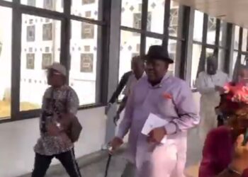 Dickson formally Defects from PDP to Newly Registered NDC on Senate floor