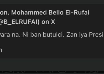 Hon. Bello El-Rufai Declares Intention to Run for President in Deleted Tweet
