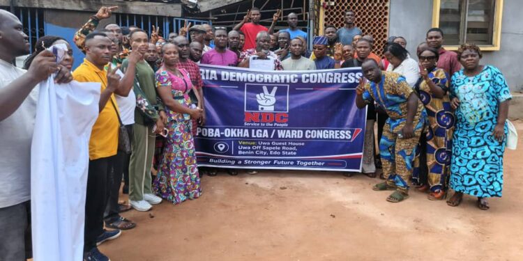 Nigeria Democratic Congress (NDC) Conducts LGA Party Executive Congresses Across 18 Local Councils in Edo State