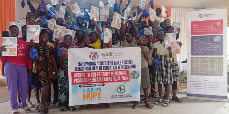 50 adolescent girls in Jos trained on production of eco-friendly reusable menstrual pads