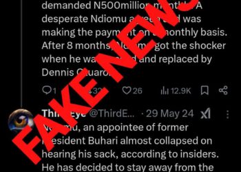 GBAJA SCANDAL: Maj. Gen. Barry T. Ndiomu (Rtd.) Denies Allegations of Bribery to Retain Presidential Amnesty Programme Position