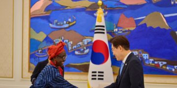 South Korea’s President receives  Prof Daduut as Nigeria’s Ambassador