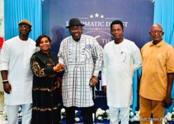 Dickson Receives Pillar of Nigeria Democracy Award, Warns Against Shrinking Democratic Space