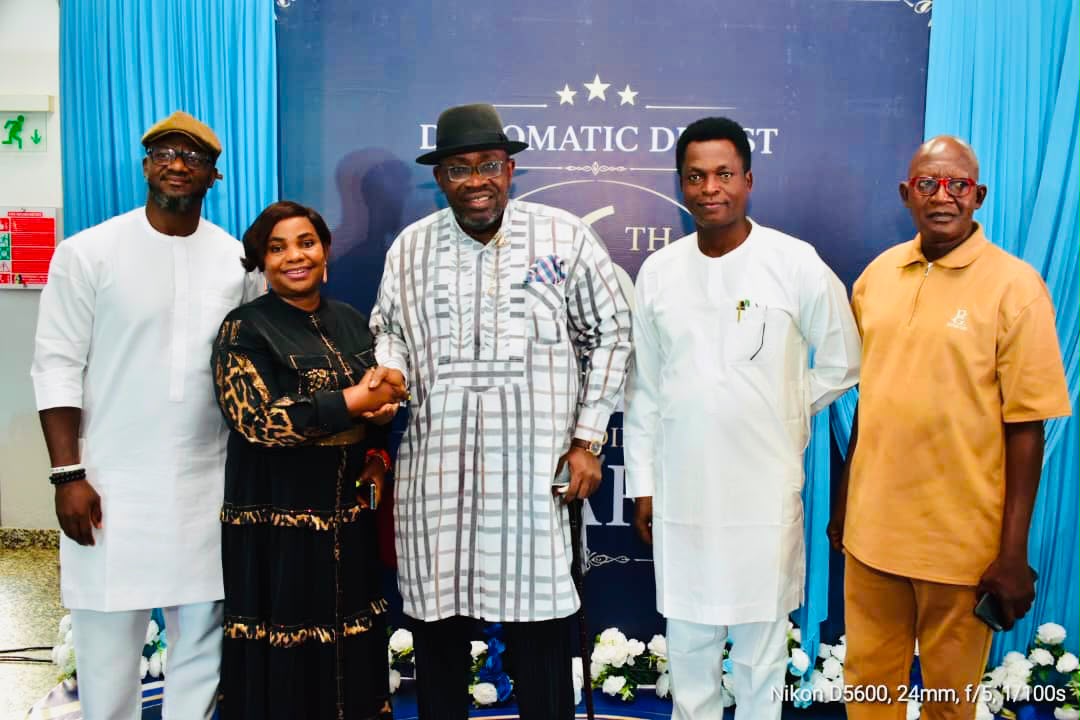 Dickson Receives Pillar of Nigeria Democracy Award, Warns Against Shrinking Democratic Space