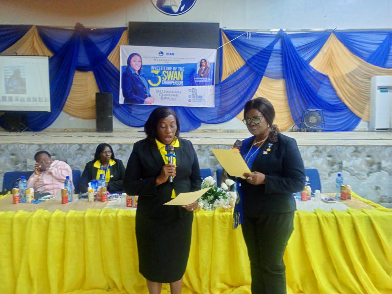 SWAN – Christina Bawa assumes leadership of women accountants in Jos