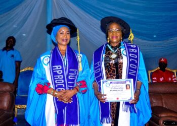 DR. MRS. MARTINA NENTAWE HONOURED FOR EDUCATIONAL ADVANCEMENT AND HUMANITARIAN SERVICE